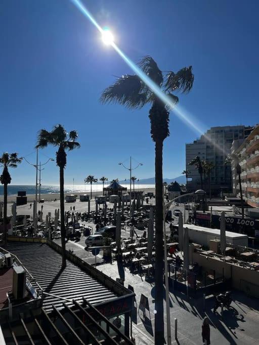 Appartement 20 Mts Plage, Pl Mediterranee, Vue Mer Parking Canet-en-Roussillon Extérieur photo