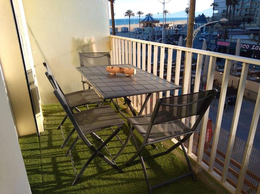 Appartement 20 Mts Plage, Pl Mediterranee, Vue Mer Parking Canet-en-Roussillon Extérieur photo