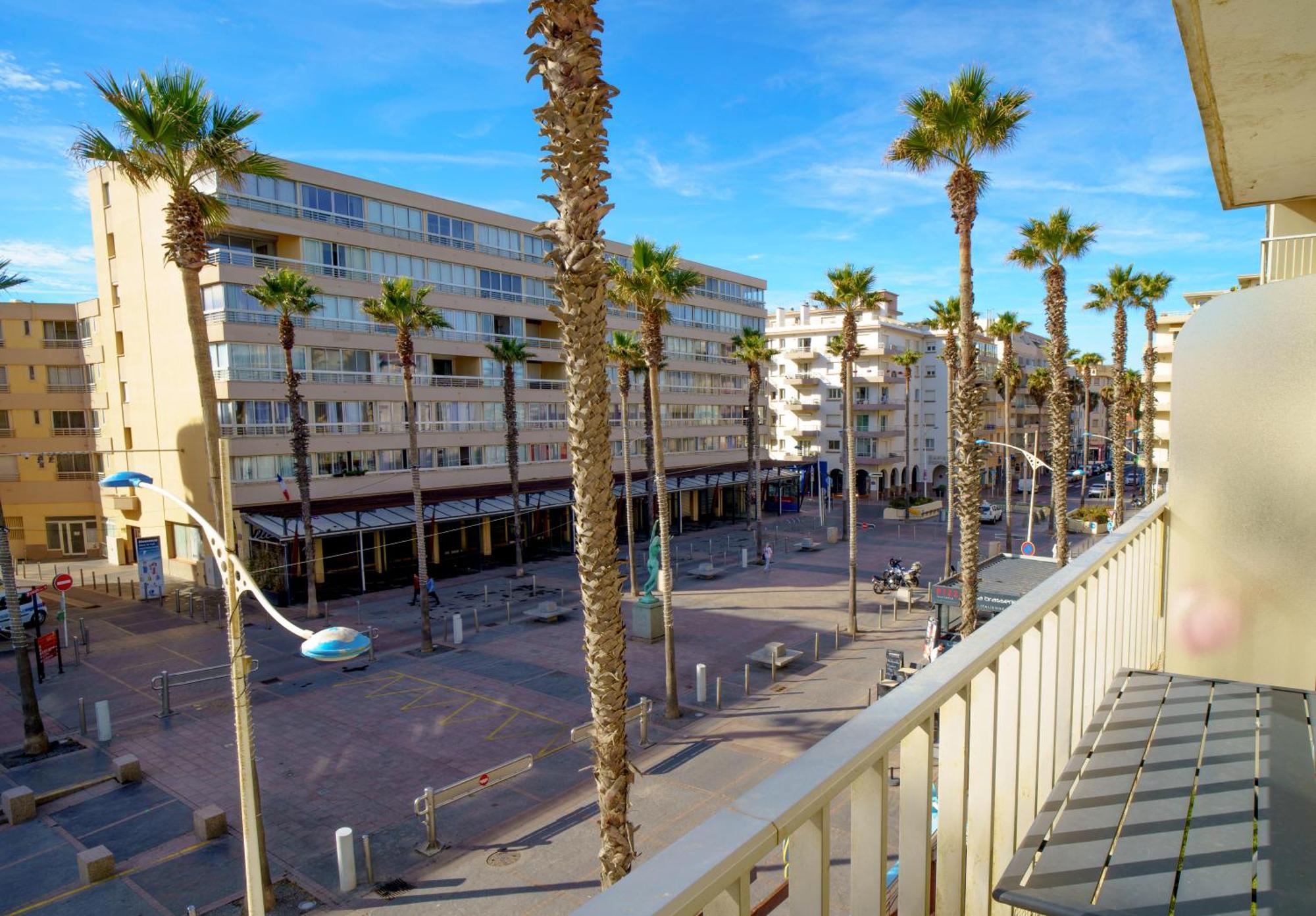 Appartement 20 Mts Plage, Pl Mediterranee, Vue Mer Parking Canet-en-Roussillon Extérieur photo
