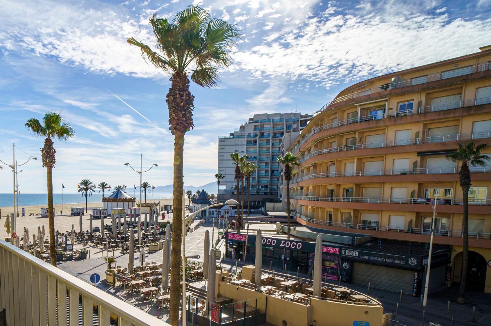 Appartement 20 Mts Plage, Pl Mediterranee, Vue Mer Parking Canet-en-Roussillon Extérieur photo