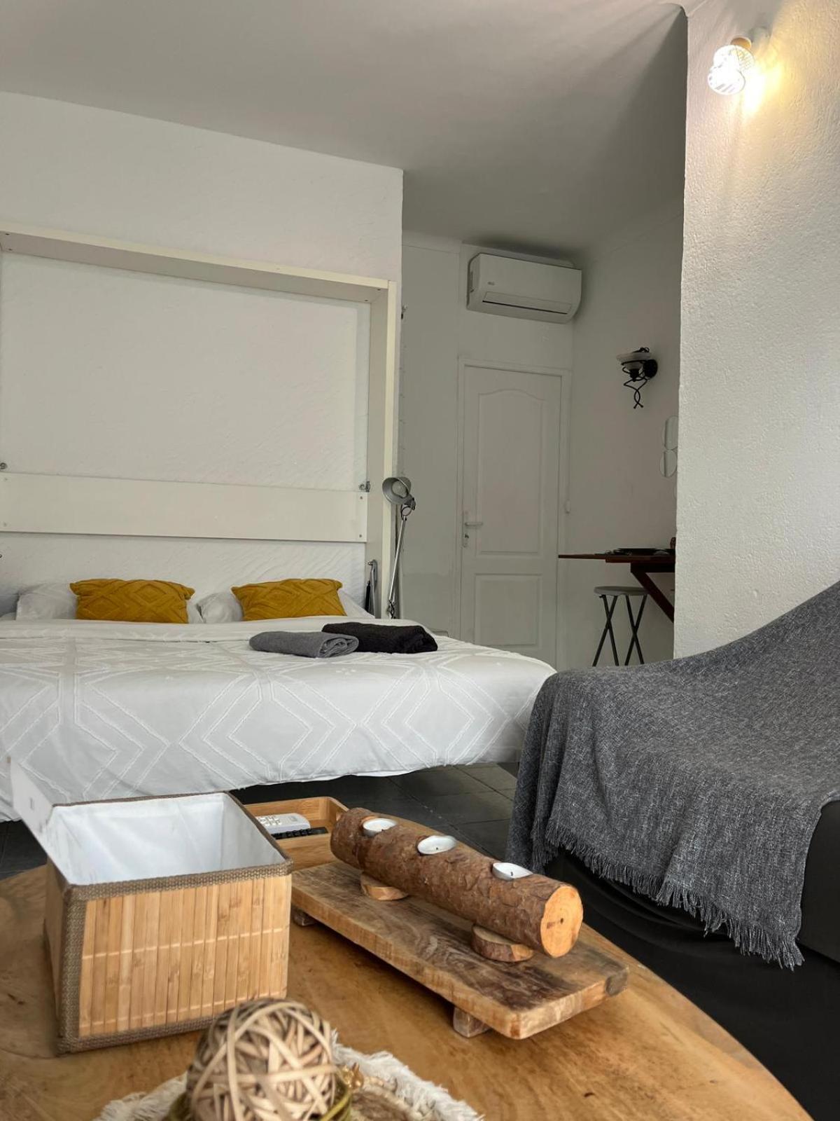 Appartement 20 Mts Plage, Pl Mediterranee, Vue Mer Parking Canet-en-Roussillon Extérieur photo